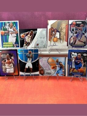 Stephon Marbury vintage lot of 8 (T-Wolves, Suns, Knicks)